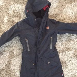 Black DC snow jacket
